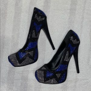 Rhinestone Heels